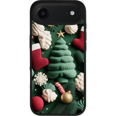 iPhone Air Case Hülle - Silikon schwarz Christmas 25 Christmas textiles