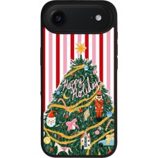iPhone Air Case Hülle - Silikon schwarz Christmas 25 Happy Holiday