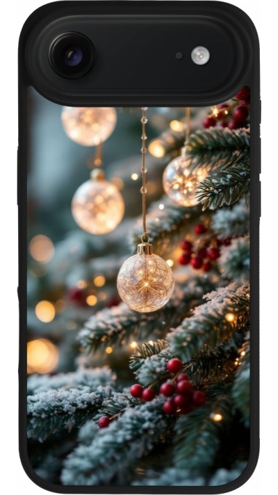 iPhone Air Case Hülle - Silikon schwarz Christmas 25 Xmas Decorated Tree