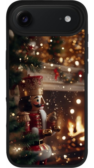 iPhone Air Case Hülle - Silikon schwarz Christmas 25 Xmas Nutcracker