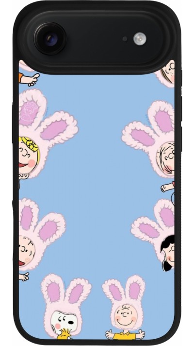 iPhone Air Case Hülle - Silikon schwarz Easter 2026 Snoopy