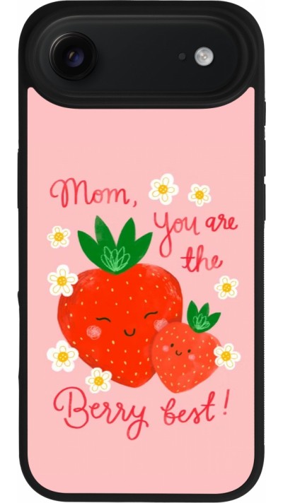 iPhone Air Case Hülle - Silikon schwarz Mom 2026 Berry best