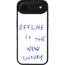 iPhone Air Case Hülle - Silikon schwarz Offline is the new luxury