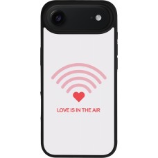 iPhone Air Case Hülle - Silikon schwarz Saint Valentines Day 26 Love is in the air