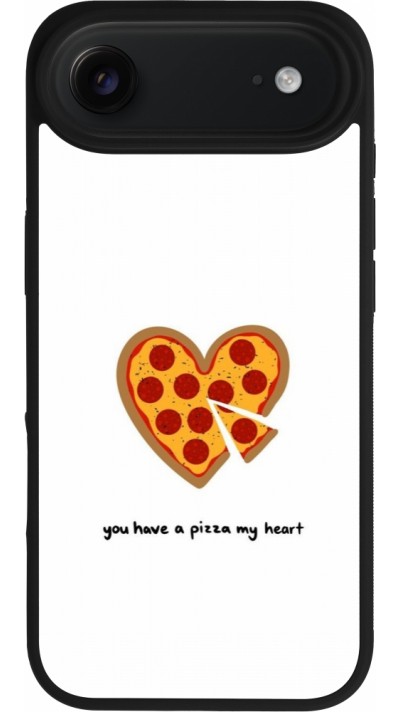 iPhone Air Case Hülle - Silikon schwarz Saint Valentines Day 26 You have my pizza heart