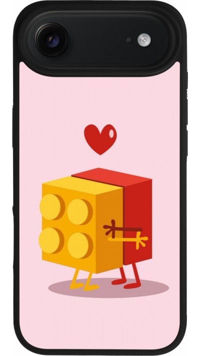 iPhone Air Case Hülle - Silikon schwarz Saint Valentines Day 26 Puzzle