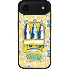 iPhone Air Case Hülle - Silikon schwarz Sardines in oil 2026