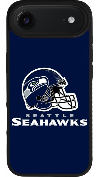 iPhone Air Case Hülle - Silikon schwarz Super Bowl 26 Seattle 3