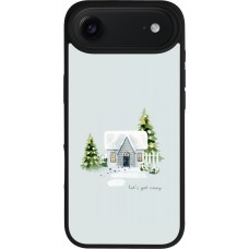 iPhone Air Case Hülle - Silikon schwarz Winter 25 Cosy House