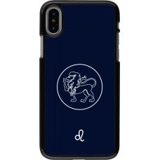 iPhone X / Xs Case Hülle - Astrologie Löwe