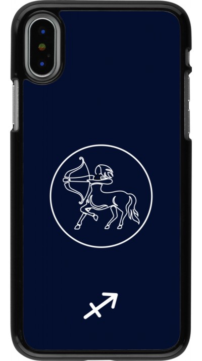 iPhone X / Xs Case Hülle - Astrologie Schütze
