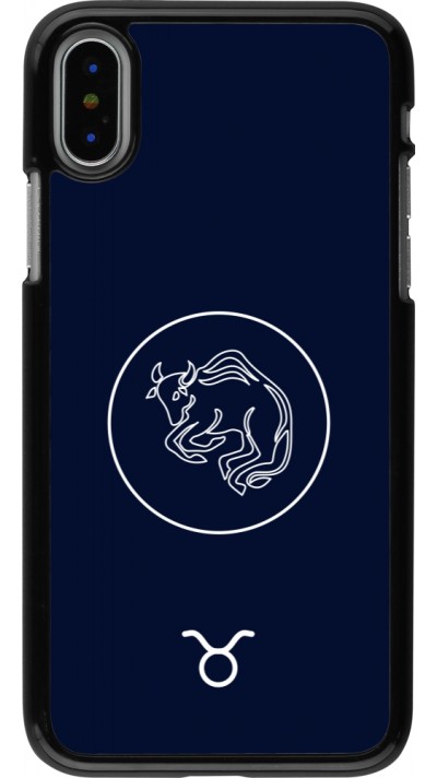 iPhone X / Xs Case Hülle - Astrologie Stier