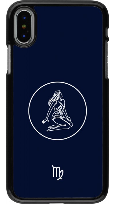 iPhone X / Xs Case Hülle - Astrologie Jungfrau