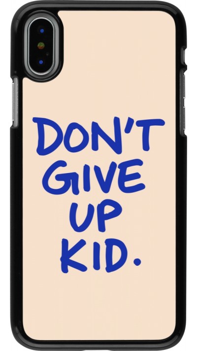 iPhone X / Xs Case Hülle - Dont give up kid 2026