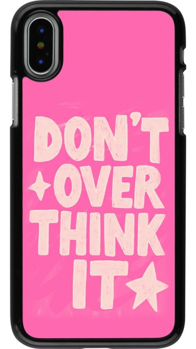 iPhone X / Xs Case Hülle - Dont over think it 2026