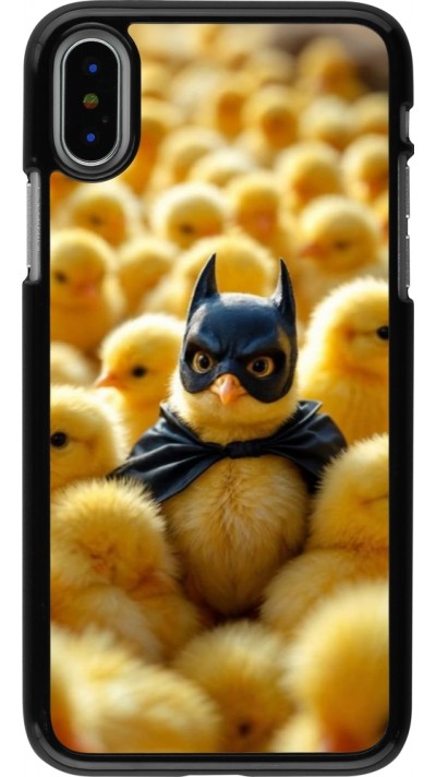 iPhone X / Xs Case Hülle - Easter 2026 Chicken Batman