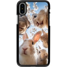 iPhone X / Xs Case Hülle - Easter 2026 Rabbits