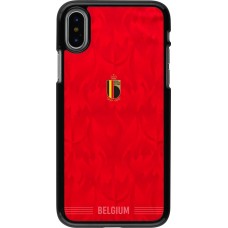 iPhone X / Xs Case Hülle - Belgien 2026 personalisierbares Fussballtrikot