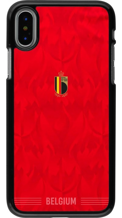 iPhone X / Xs Case Hülle - Belgien 2026 personalisierbares Fussballtrikot