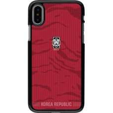 iPhone X / Xs Case Hülle - Südkorea 2026 personalisierbares Fussballtrikot