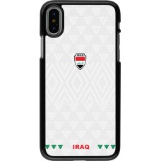 iPhone X / Xs Case Hülle - Irak 2026 personalisierbares Fussballtrikot