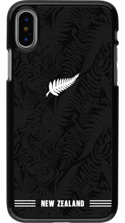 iPhone X / Xs Case Hülle - Neuseeland 2026 personalisierbares Fussballtrikot