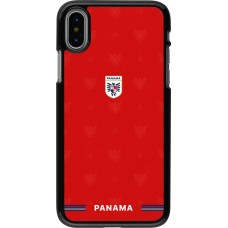 iPhone X / Xs Case Hülle - Panama 2026 personalisierbares Fussballtrikot