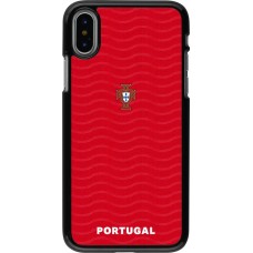 iPhone X / Xs Case Hülle - Portugal 2026 personalisierbares Fussballtrikot