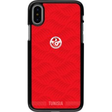 iPhone X / Xs Case Hülle - Tunesien 2026 personalisierbares Fussballtrikot
