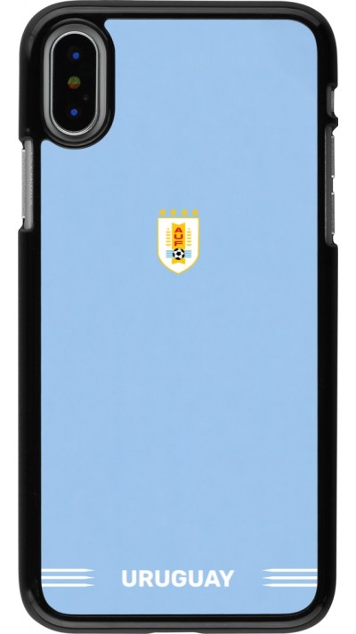 iPhone X / Xs Case Hülle - Uruguay 2026 personalisierbares Fussballtrikot