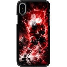 iPhone X / Xs Case Hülle - Hockey World Championship Player