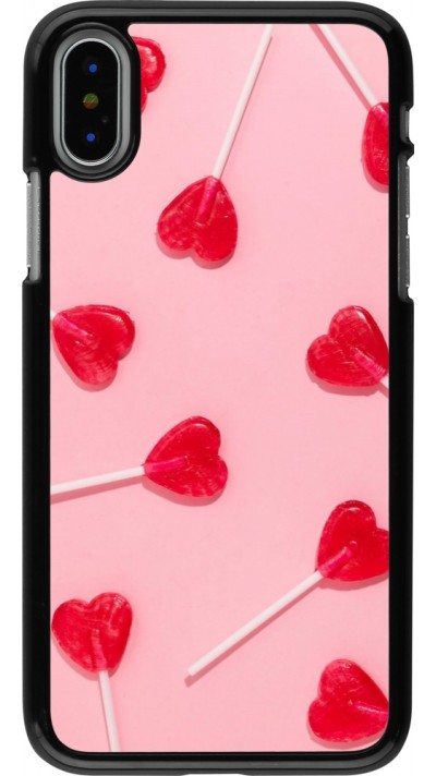 iPhone X / Xs Case Hülle - Saint Valentines Day 26 Lollipop