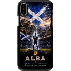 iPhone X / Xs Case Hülle - Fussball Schottland splash 2026