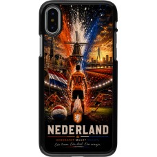 iPhone X / Xs Case Hülle - Fussball Niederlande splash 2026