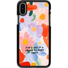 iPhone X / Xs Case Hülle - Every day is a chance 2026