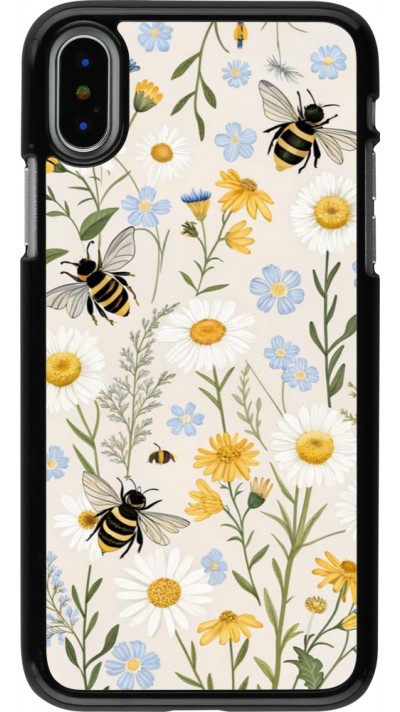 iPhone X / Xs Case Hülle - Pattern bees 2026