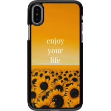 iPhone X / Xs Case Hülle - Summer 2026 Enjoy your life