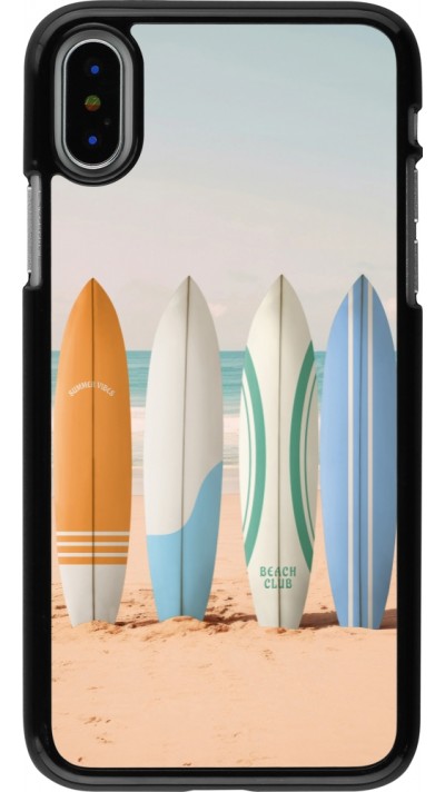 Coque iPhone X / Xs - Summer surfboard 2025