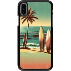 iPhone X / Xs Case Hülle - Surf Paradise