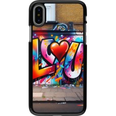 iPhone X / Xs Case Hülle - Valentin 2025 Liebe U Tag