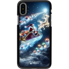 iPhone X / Xs Case Hülle - Weihnachten 2023 Verzauberter Weihnachtsmann