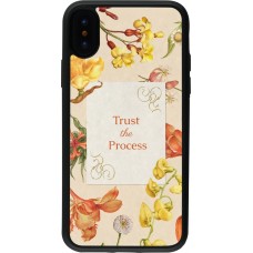iPhone X / Xs Case Hülle - Silikon schwarz Trust the process 2026