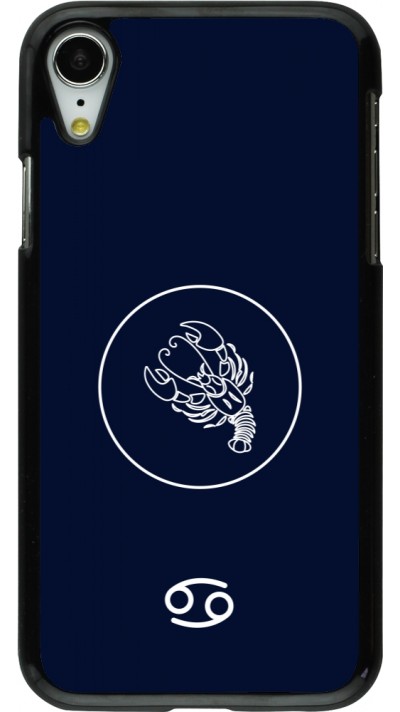 iPhone XR Case Hülle - Astrologie Krebs