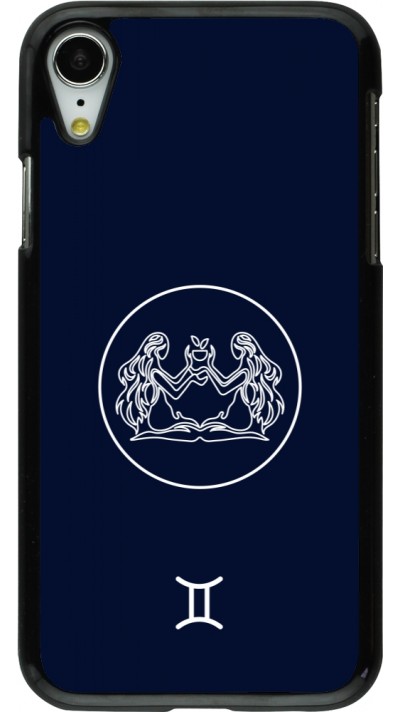 iPhone XR Case Hülle - Astrologie Zwillinge