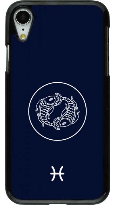 iPhone XR Case Hülle - Astrologie Fische
