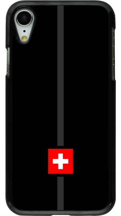 Coque iPhone XR - Canton CH noir