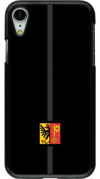 Coque iPhone XR - Canton GE noir