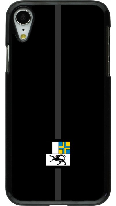 Coque iPhone XR - Canton GR noir