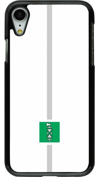 Coque iPhone XR - Canton SG blanc