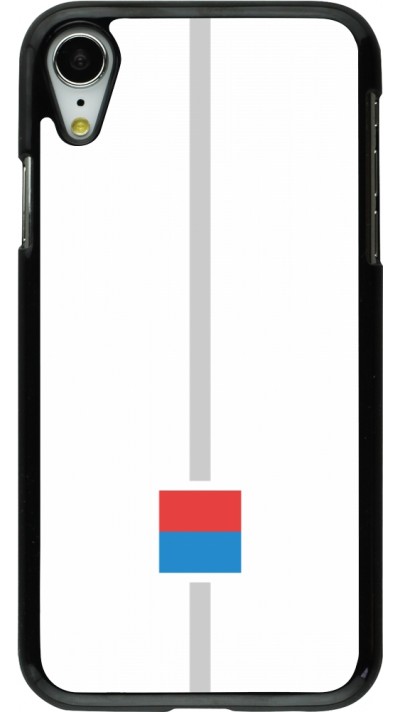Coque iPhone XR - Canton TI blanc